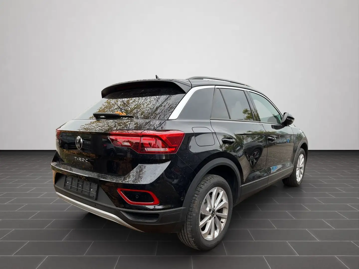 Volkswagen T-Roc 1.5 TSI DSG Life LED+ACC+Kamera+Navi+App+C Schwarz - 2