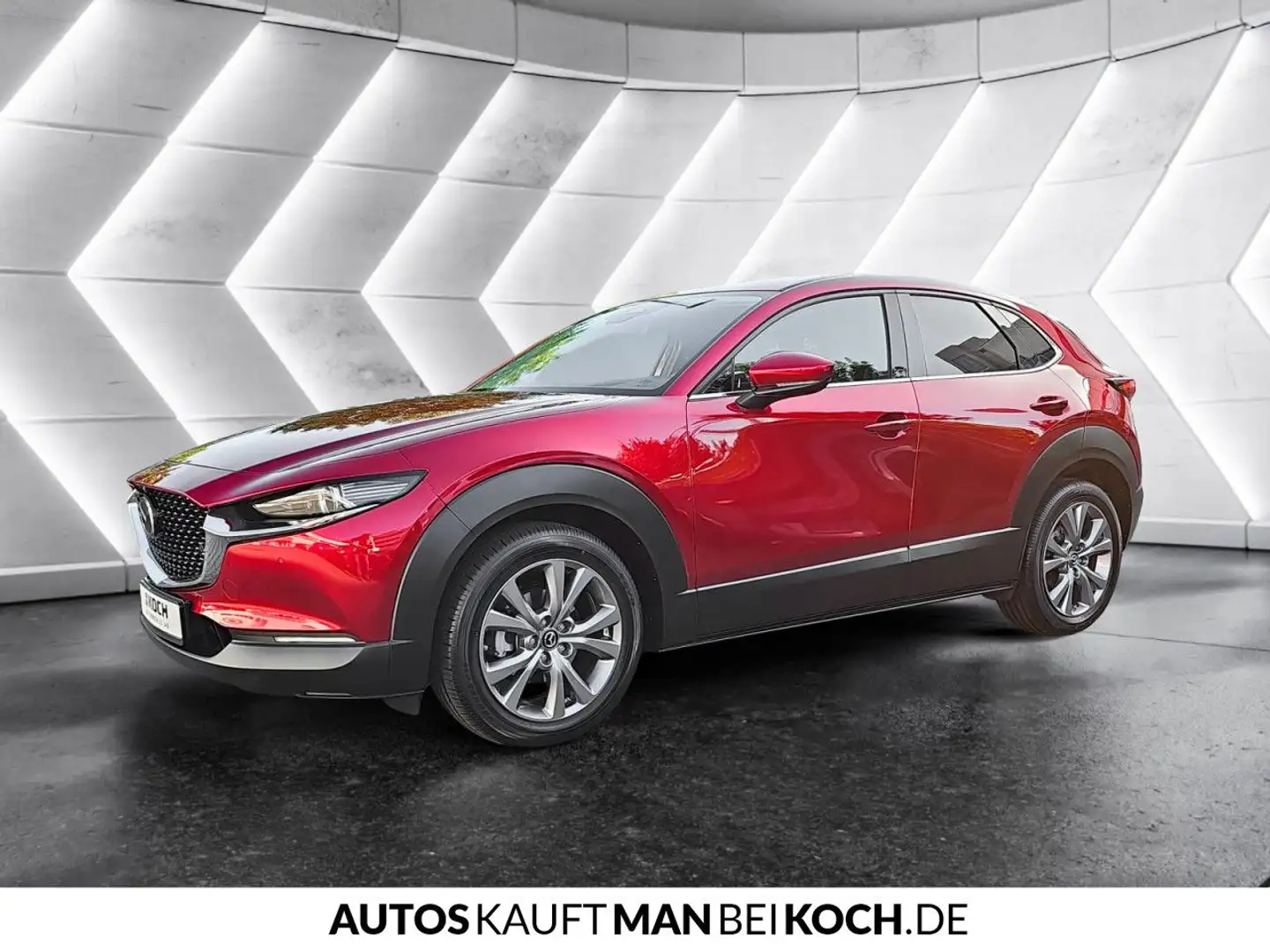 Mazda CX-30 2,5 e-SKYACTIV-G140 MHybrid Exclusive-Line Rouge - 2