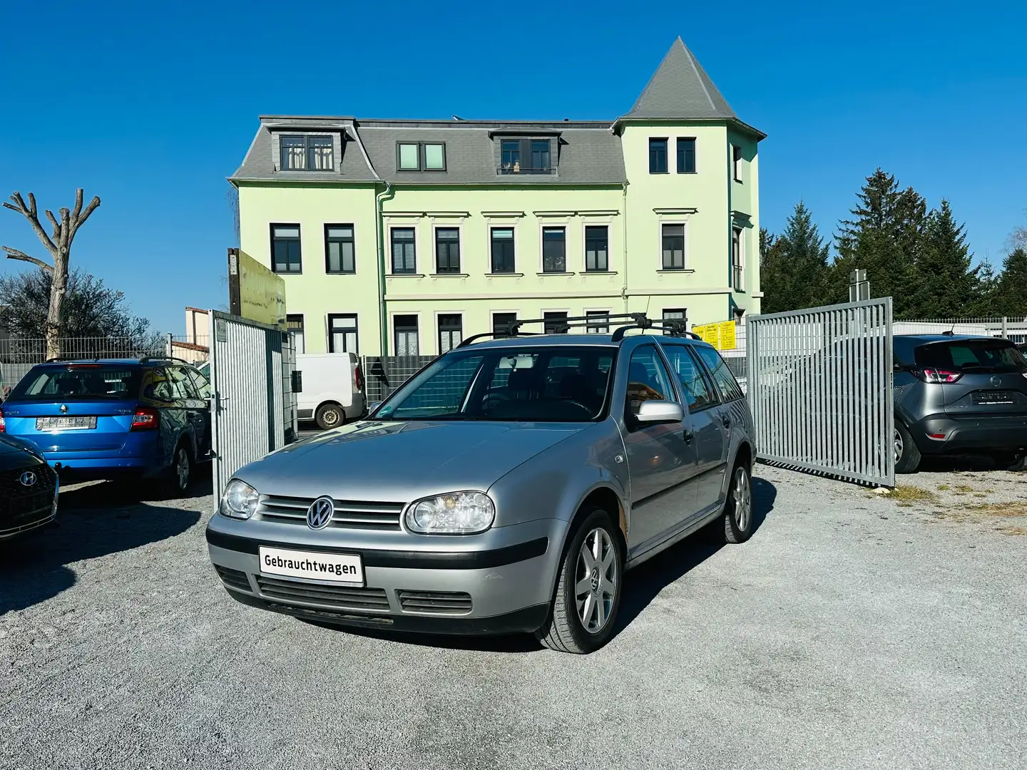 Volkswagen Golf Variant Ocean BI FUEL NAVI KLIMAAUTOMATIK ALU AHK Szary - 2