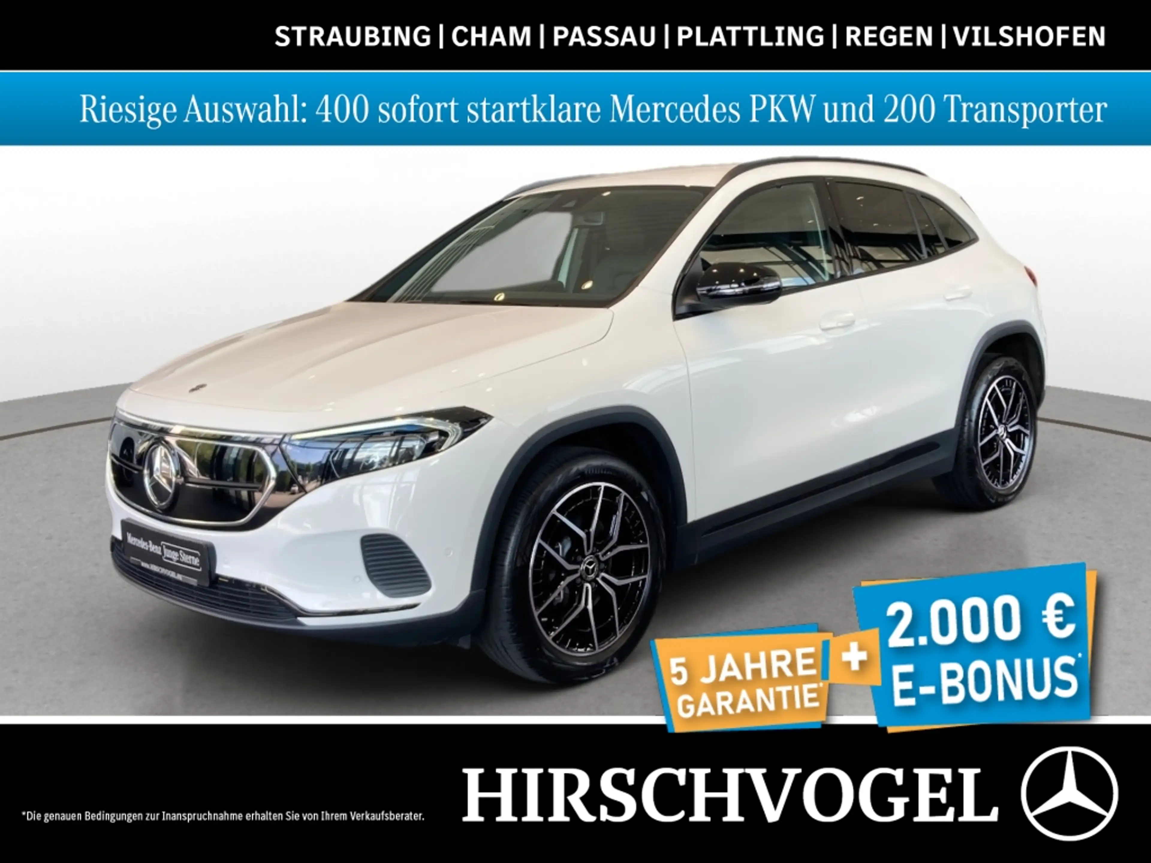 Mercedes-Benz EQA 300 4M Progressive+Night+MBUX+Navi-P+LED+Kam