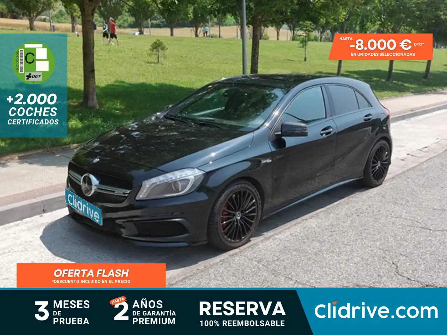 Mercedes-Benz A 45 AMG 4Matic 7G-DCT Negro - 1