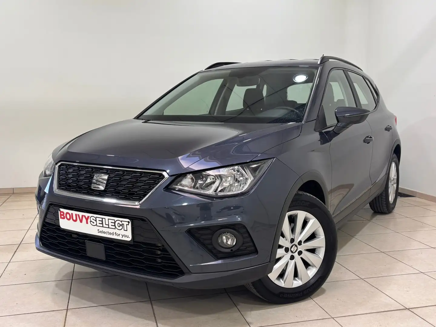 SEAT Arona 1.6 CR TDI 95CV *CARPLAY*NAVI*CLIM*CAPTEURS AR*LIM Grijs - 1