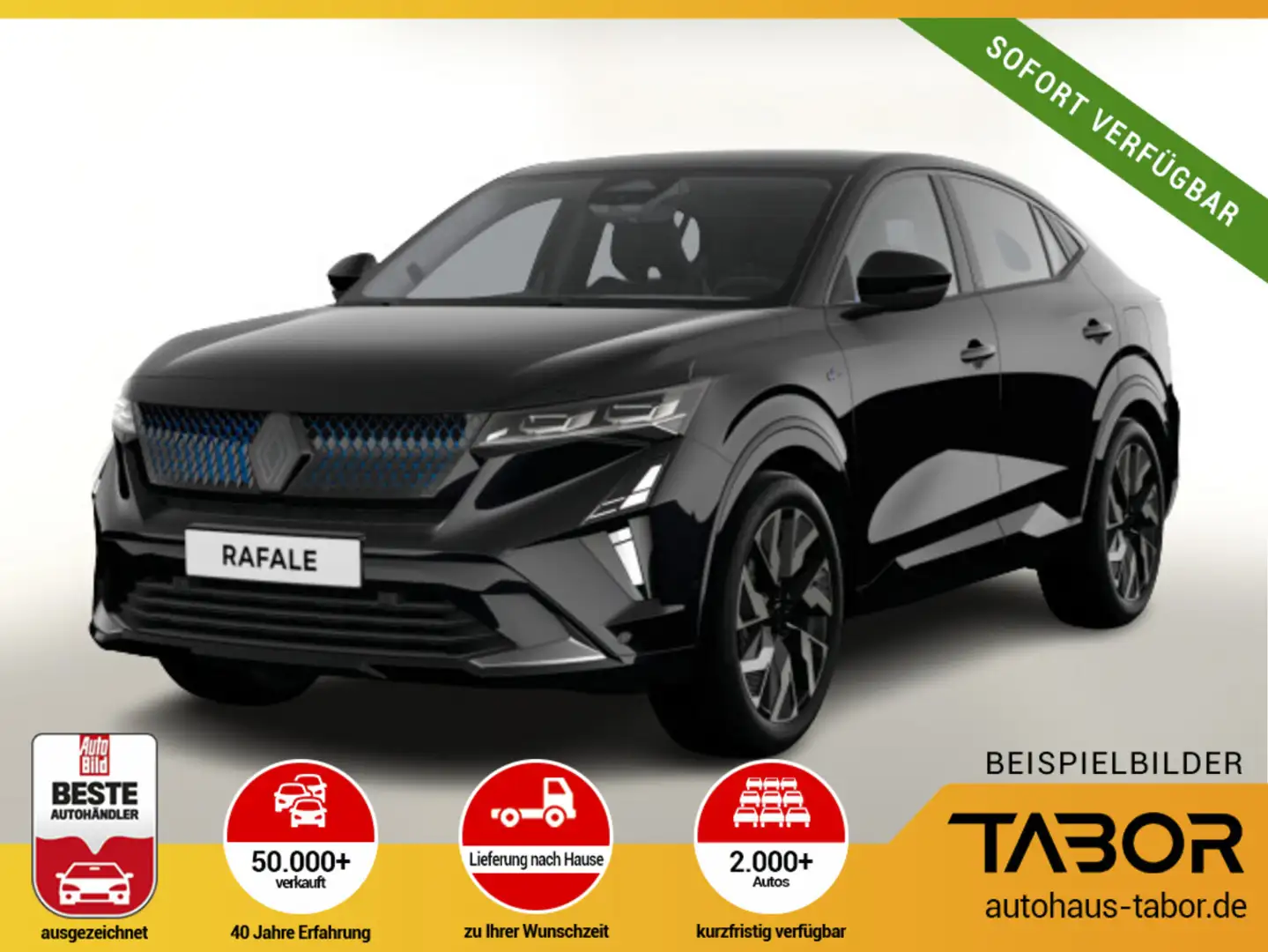 Renault Rafale Esprit Alpine PHEV 300 4x4 Leder Massage Schwarz - 1