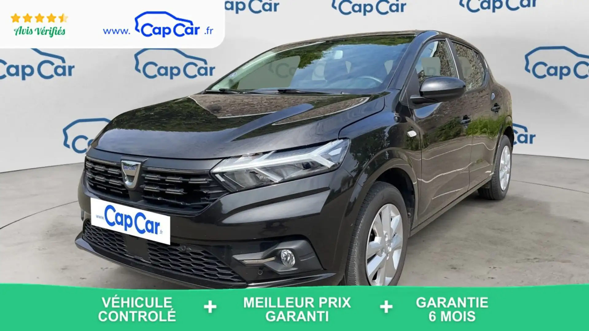 Dacia Sandero 1.0 TCe 90 Confort Schwarz - 1