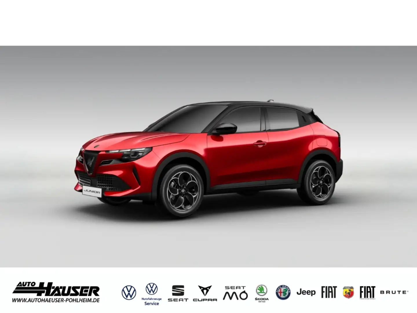 Alfa Romeo Junior Ibrida SPECIALE 1.2 VGT EL. HECKKL. MATRIX-LED 18' Roşu - 1