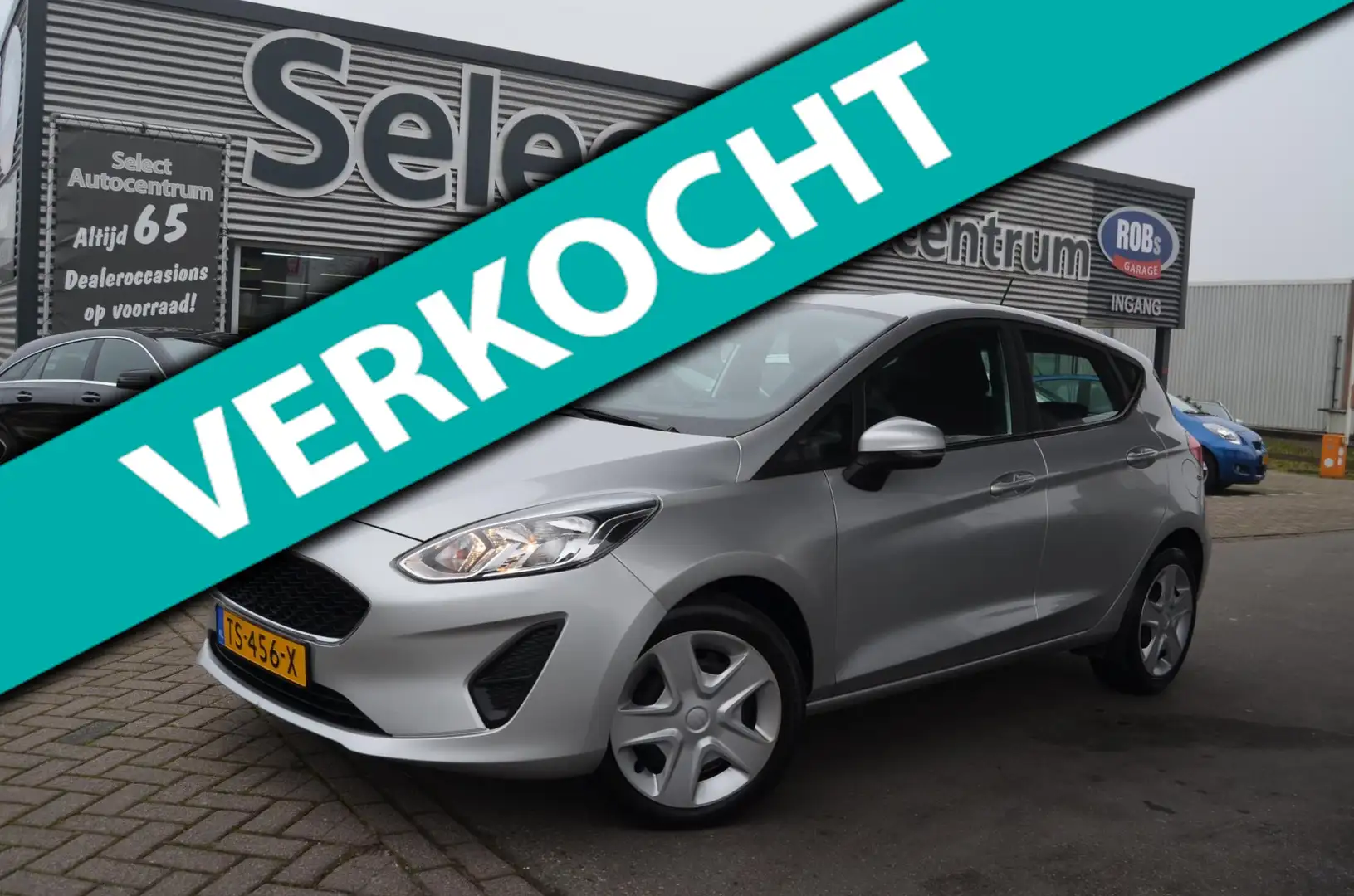 Ford Fiesta 1.1 Trend|CRUISE|NAVI|CARPLAY|PARKEERSENSOREN|NAP Grijs - 1