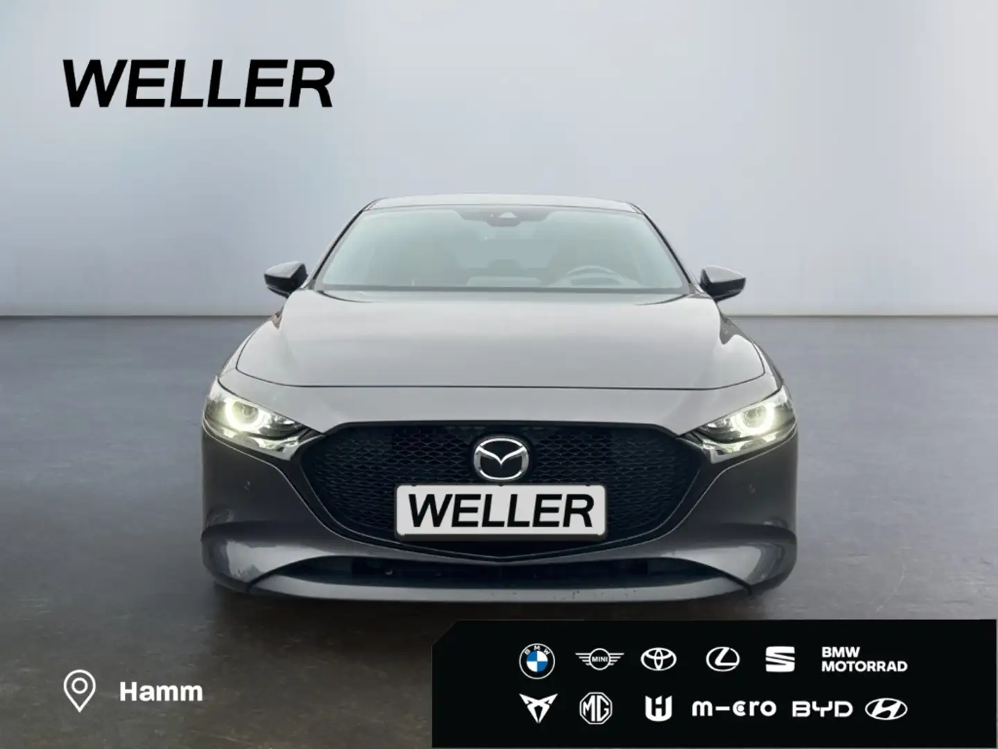 Mazda 3 e-SKYACTIV 2.0 DRIVE SELECTION *HUD*LED*CarPlay* Gris - 2