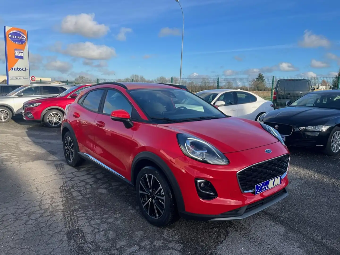 Ford Puma 1.5 ECOBLUE - 120 S\u0026S - TITANIUM Rouge - 2