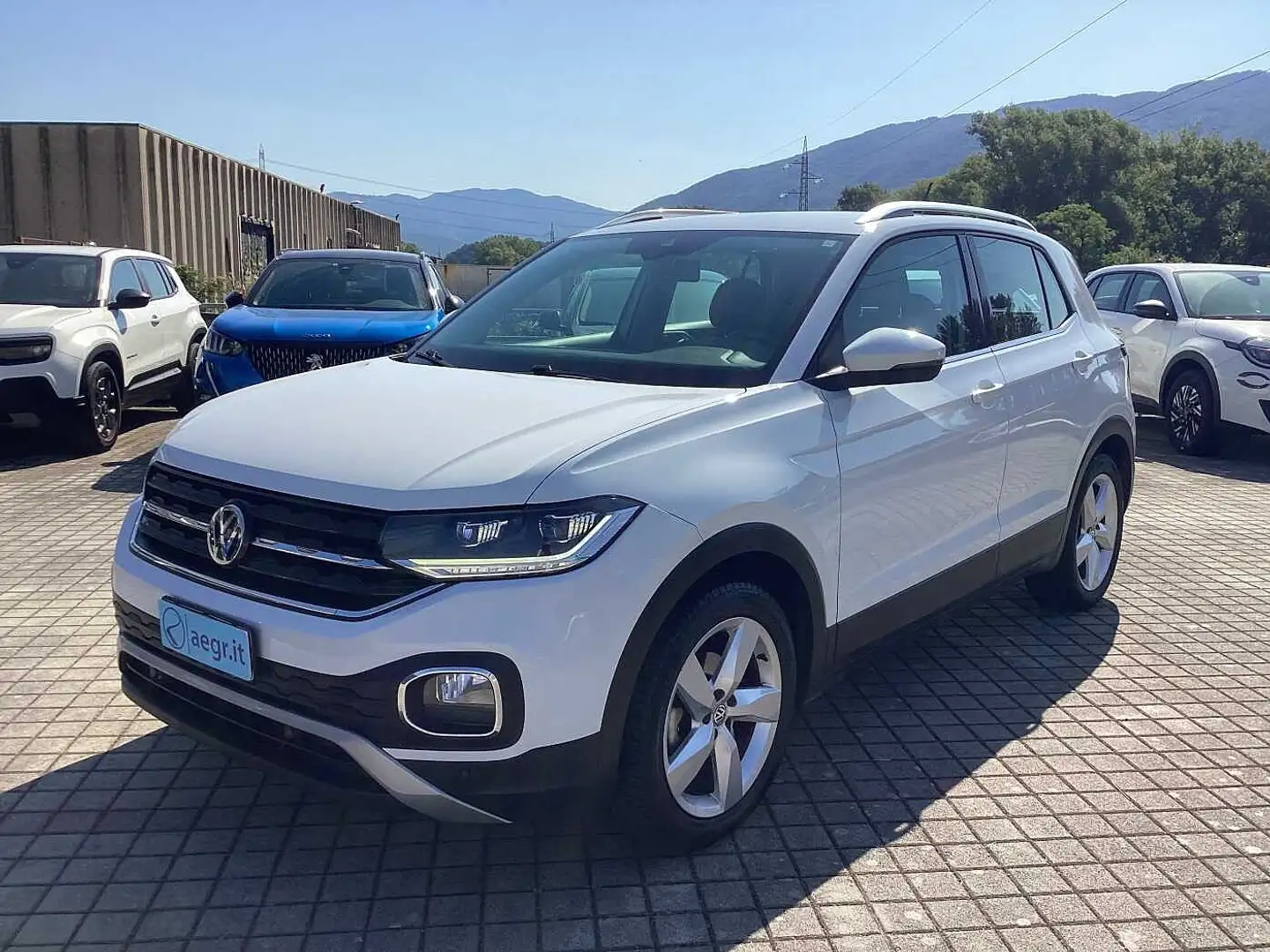 Volkswagen T-Cross 1.0 TSI 115 CV Advanced BMT Blanc - 1