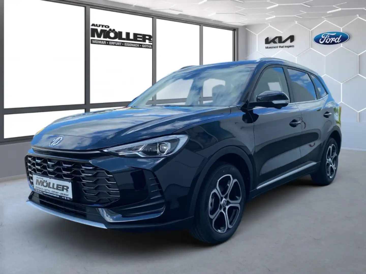 MG ZS ICE 1.5 Comfort 360°Kam. LED Navi Leder Klima Zwart - 2