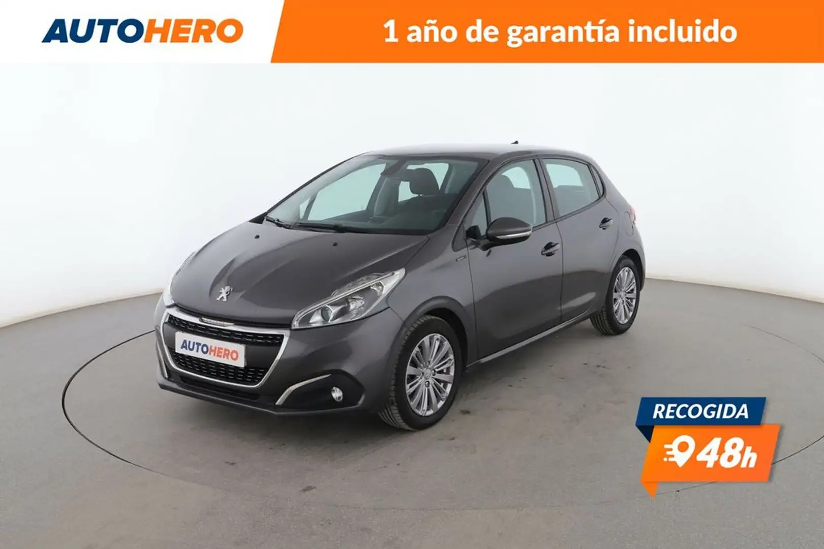 Peugeot 208 1.2 PureTech S&S Signature 82 Gris - 1