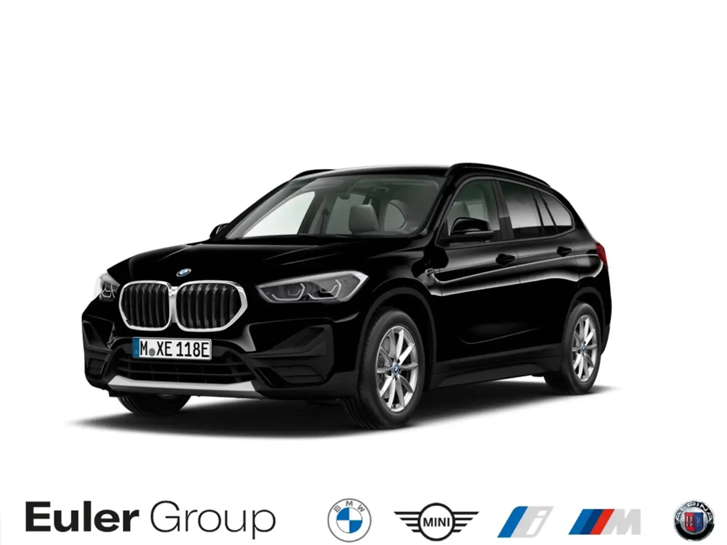 BMW X1 xDrive 25e LkHZ Parkass LED NAV ActiveG RFK Zwart - 1