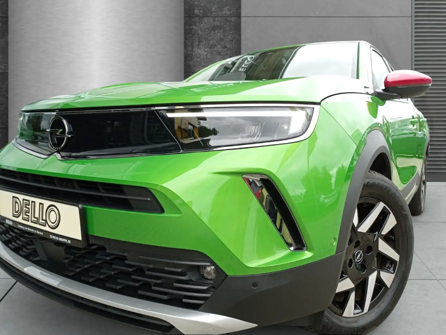 Opel Mokka-E Elegance LED Rfk. Totenw. Sitzhzg. 95% Grün - 2