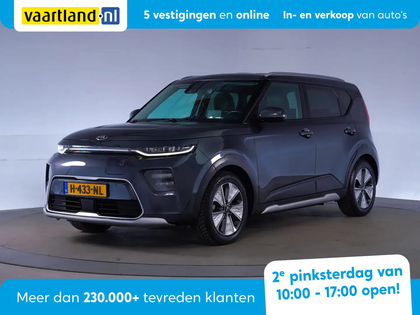 Kia Soul e-Soul ExecutiveLine 64 kWh [ Head-up Leder Adapt. Gris - 1