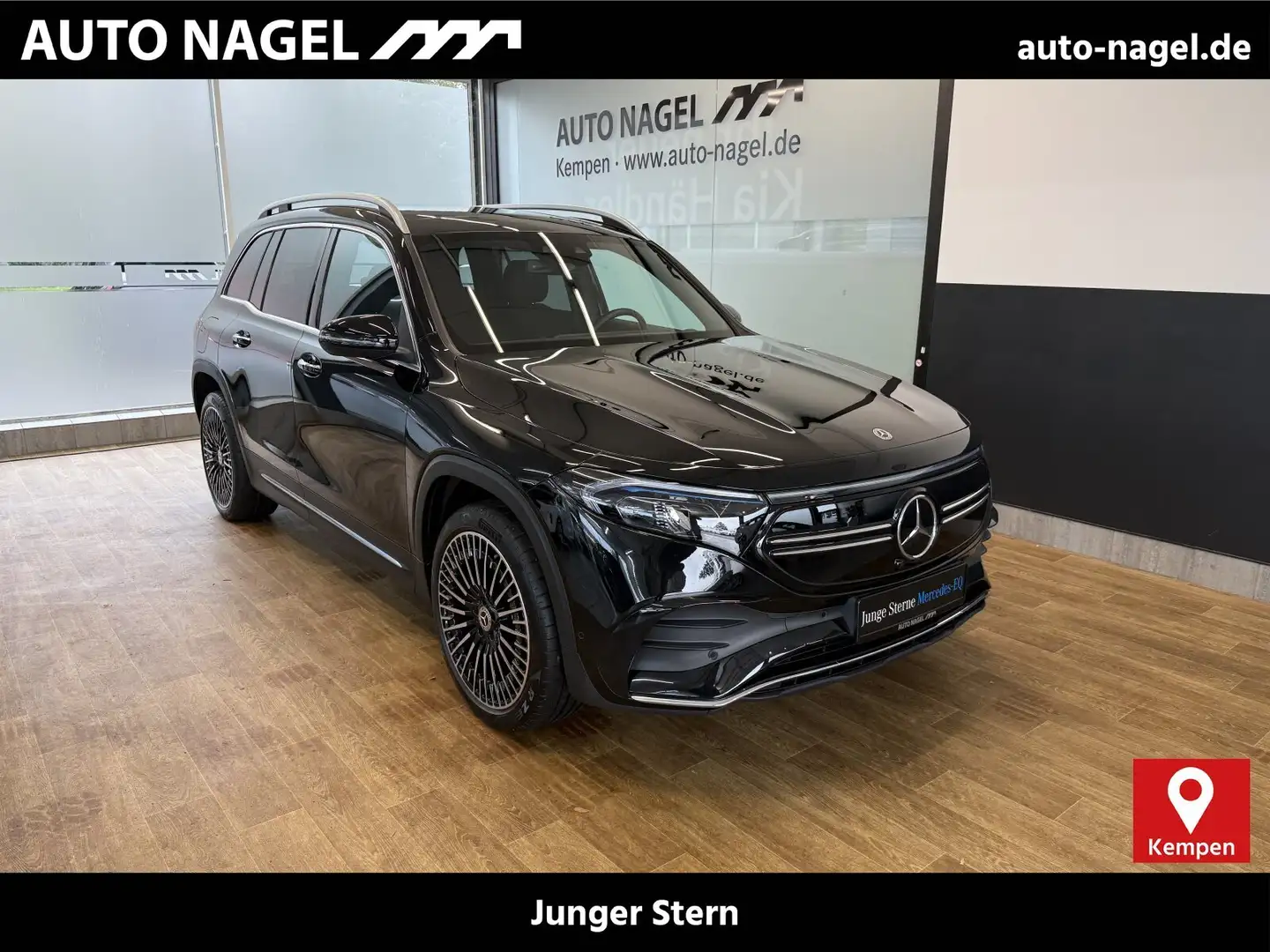 Mercedes-Benz EQB 300 EQB 300 4M AMG +LED+NAVI+DAB+DISTRONIC+Panorama+ Schwarz - 1