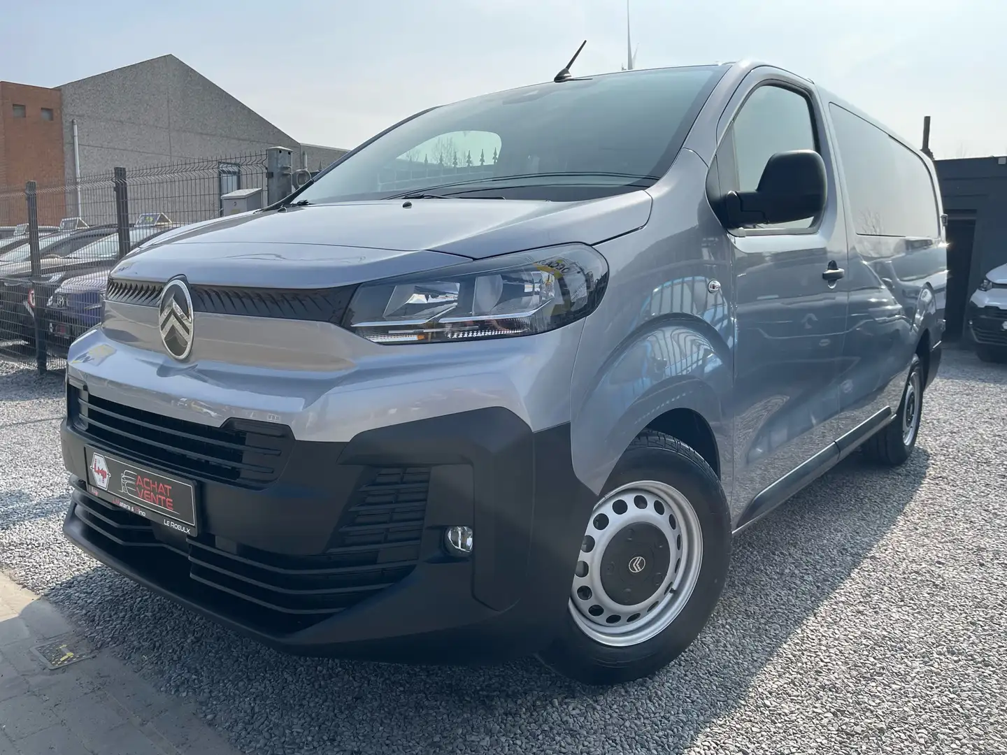 Citroen Jumpy XL Double/Cab-Navi-Cam🔝6 Places🔝Tvac Šedá - 1