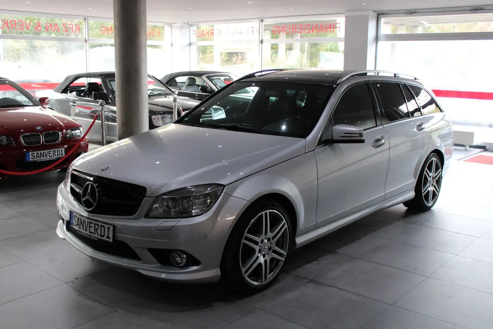 Mercedes-Benz C 320 T CDI AMG-SPORTPAKET AVANTGARDE PANORAMA Argent - 1