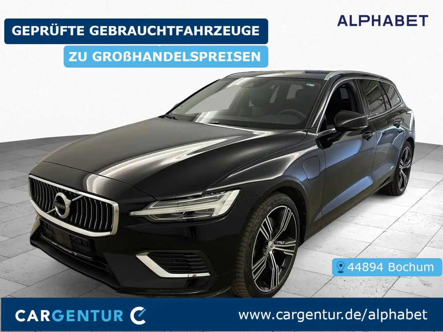 Volvo V60 V 60 T6 Twin Engine AWD Inscription Expression Schwarz - 1