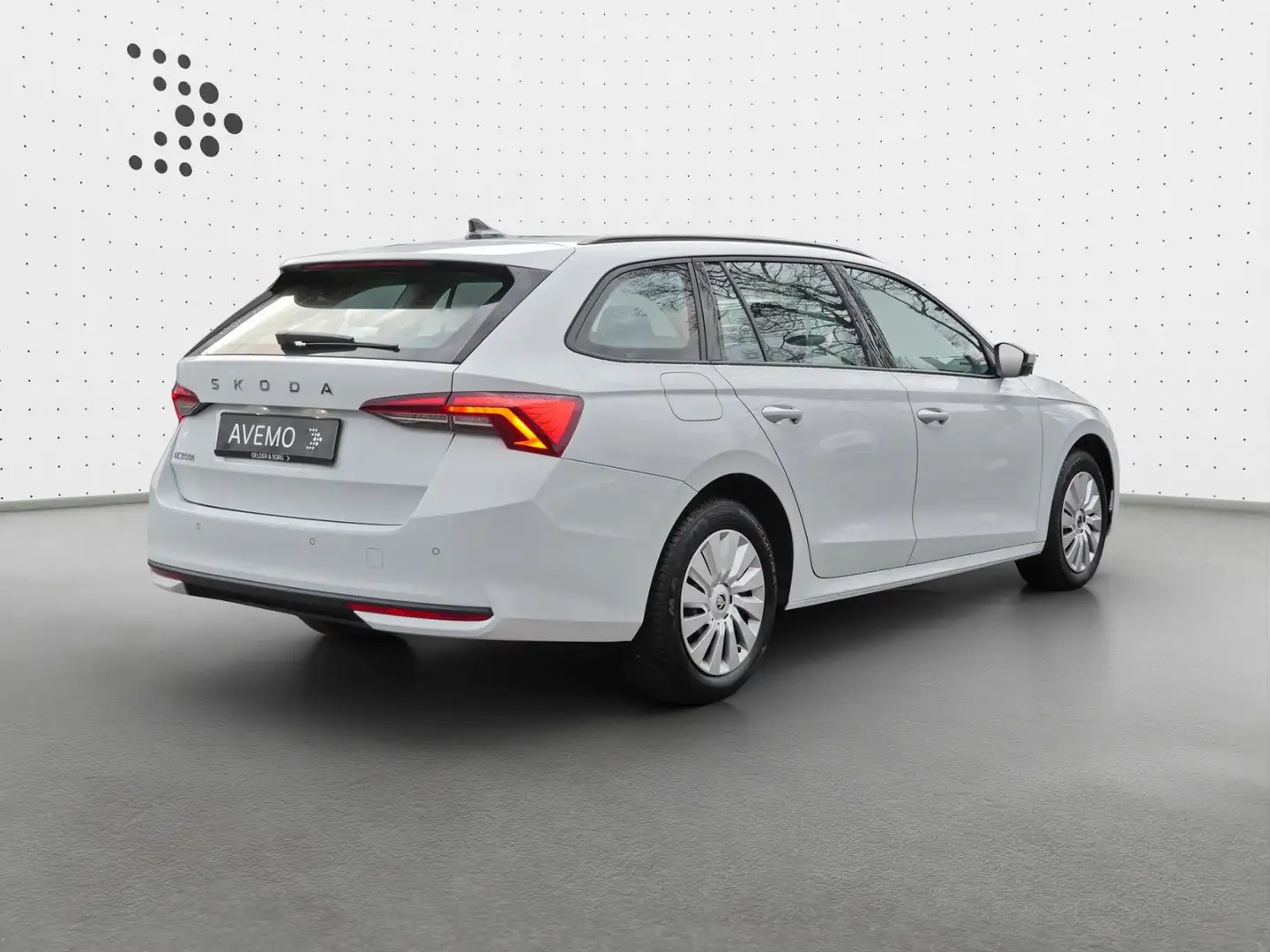 Skoda Octavia Combi Essence 2.0 TDI AHK*LED*EPH Weiß - 2