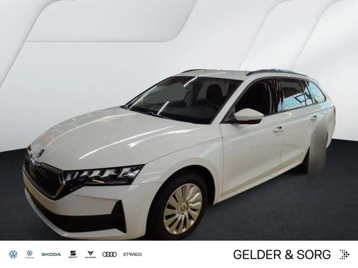 Skoda Octavia Combi Essence 2.0 TDI AHK*LED*EPH Weiß - 1