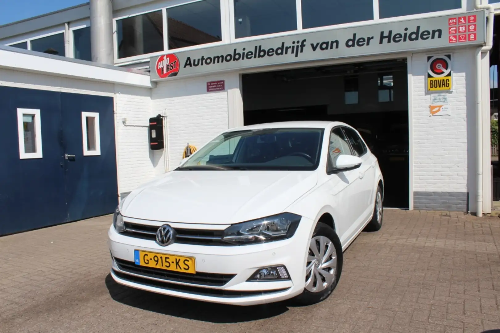 Volkswagen Polo 1.0 TGI Aardgas Comfortline Bussines Wit - 1