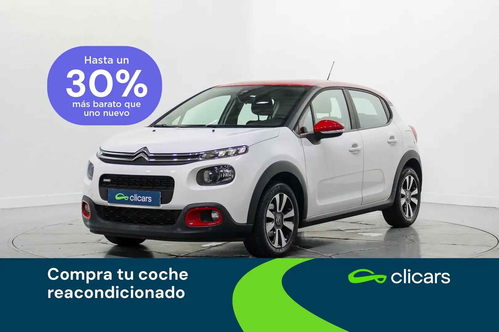 Citroen C3 1.2 PureTech S&S Feel 83 Blanco - 1