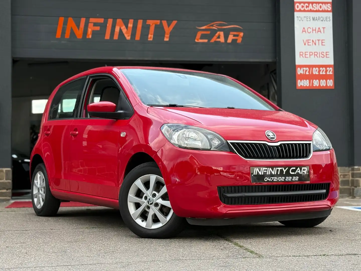 Skoda Citigo 1.0i Elegance Rood - 1