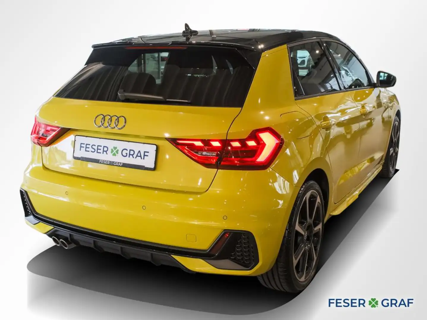 Audi A1 Sportback 2.0 TSI 2x S line LED Navi Sitzh. Jaune - 2
