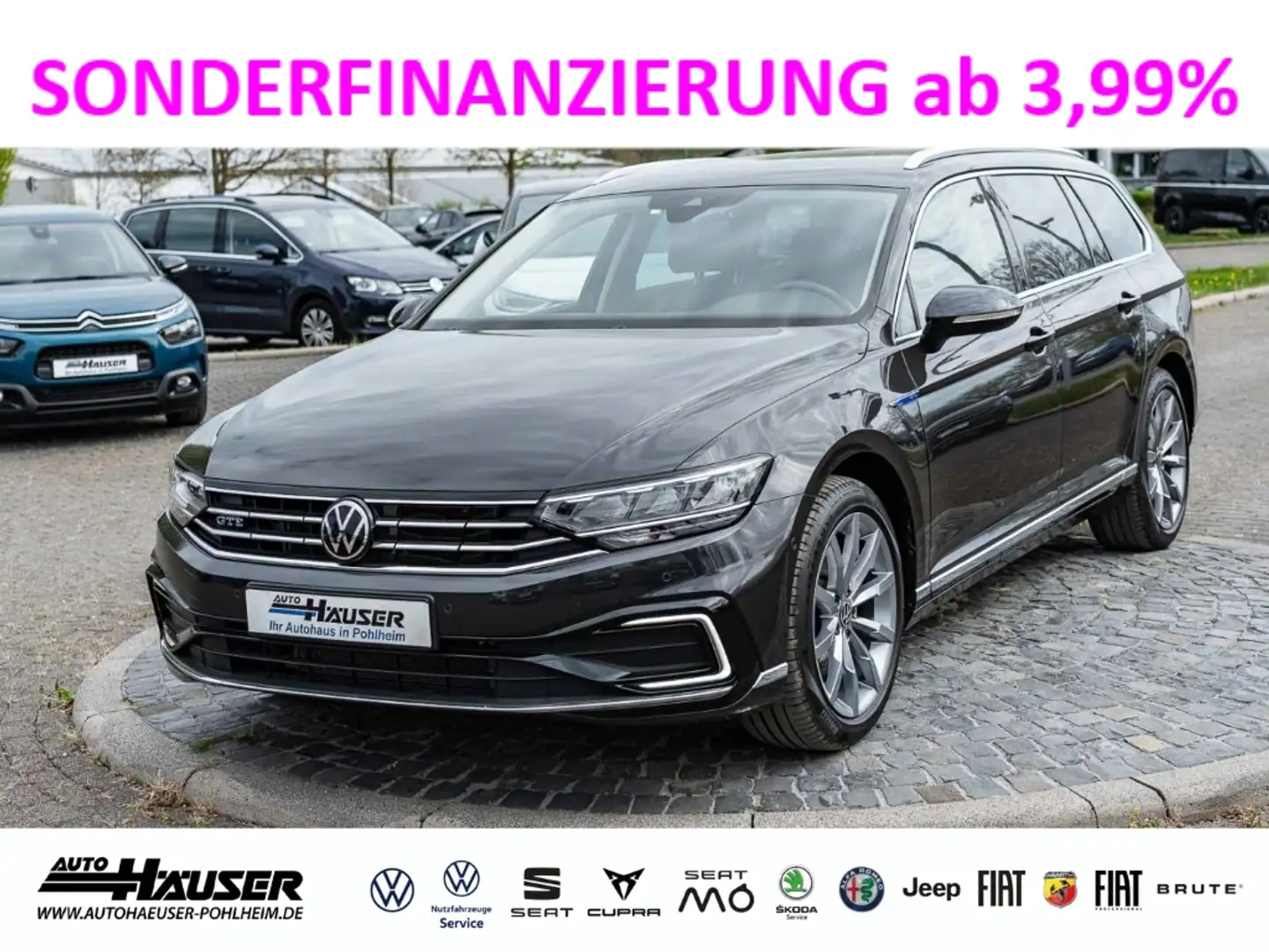 Volkswagen Passat Variant GTE 1.4 e-Hybrid DSG AHK NAVI KAMERA PARK LED Grau - 1
