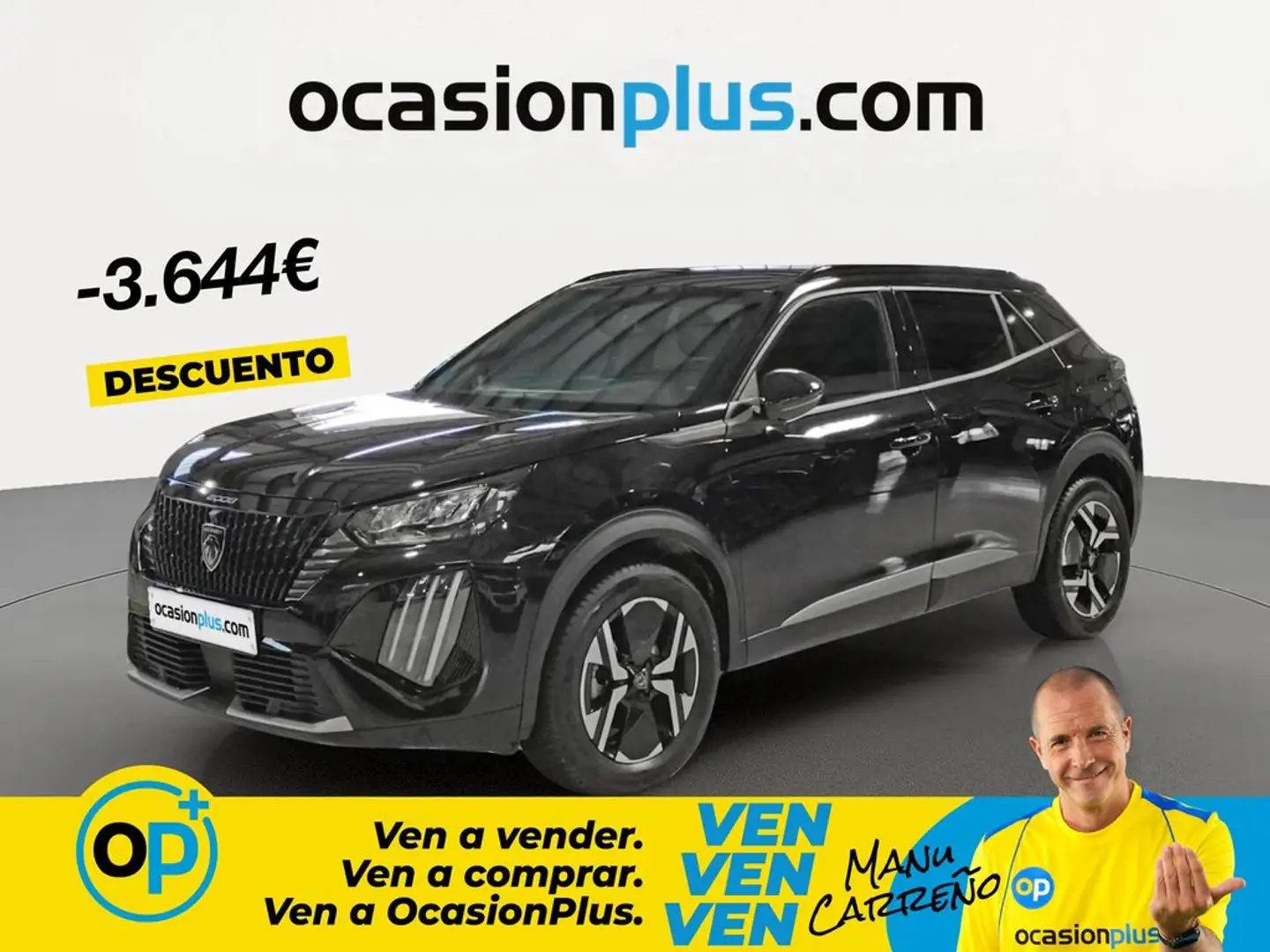 Peugeot 2008 1.2 PureTech S&S GT EAT8 130 Negro - 1