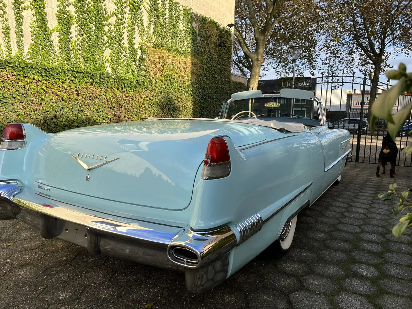 Cadillac Deville Cabrio V 8 Blau - 2