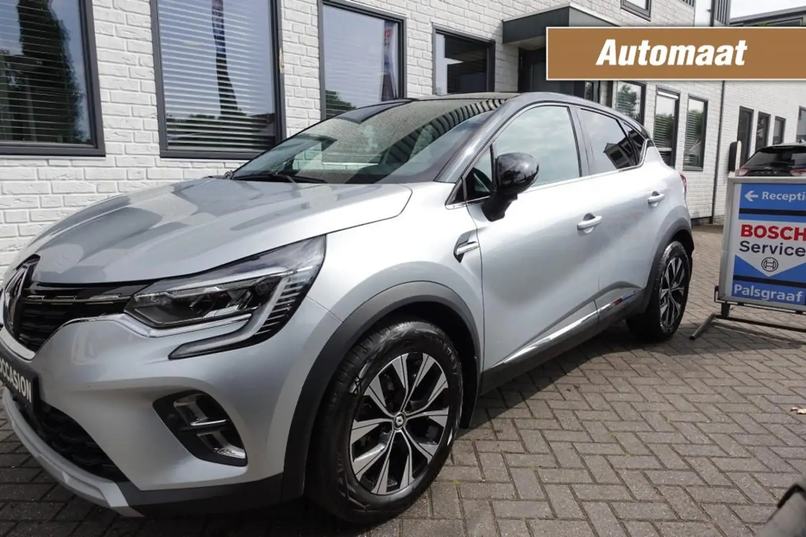 Renault Captur 1.3 TCE Techno Automaat  17.000 km !! Zilver - 1