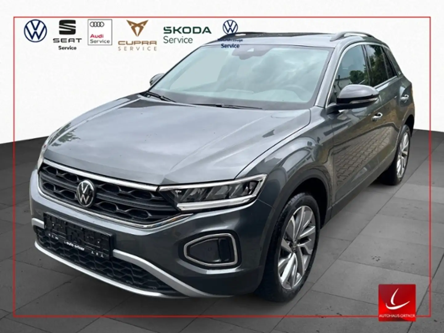Volkswagen T-Roc 1.0 TSI GOAL KAMERA KLIMA SIDE-ASSIST LED SHZ FRO Grau - 1