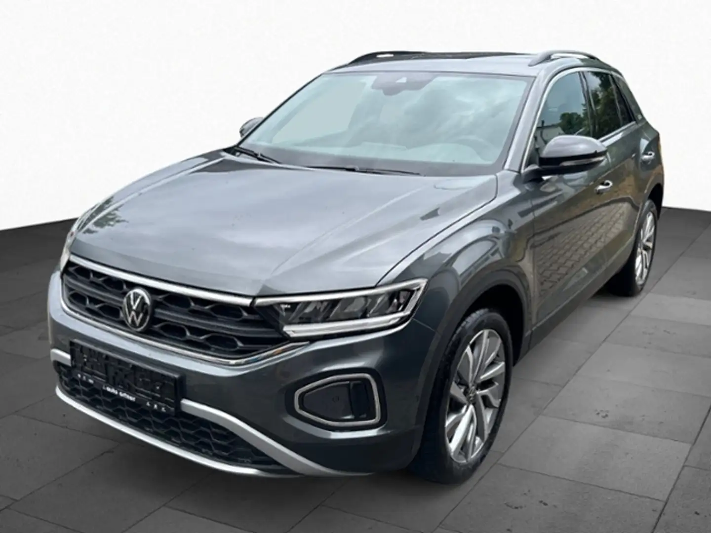 Volkswagen T-Roc 1.0 TSI GOAL KAMERA KLIMA SIDE-ASSIST LED SHZ FRO Grau - 2