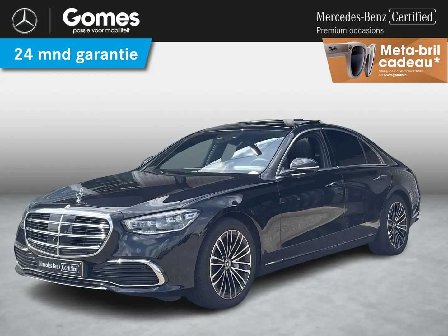 Mercedes-Benz S 450 4MATIC | Panoramadak | Trekhaak | Burmester 3D | M Noir - 1