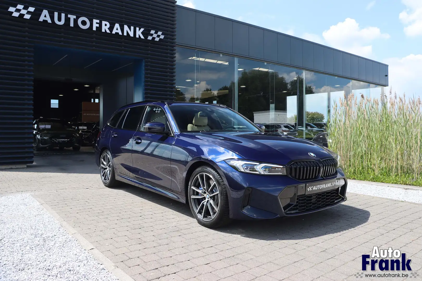BMW 318 I / AUT / M-SPORT / TOURING / 360CAM / PANO / H&K Blauw - 1