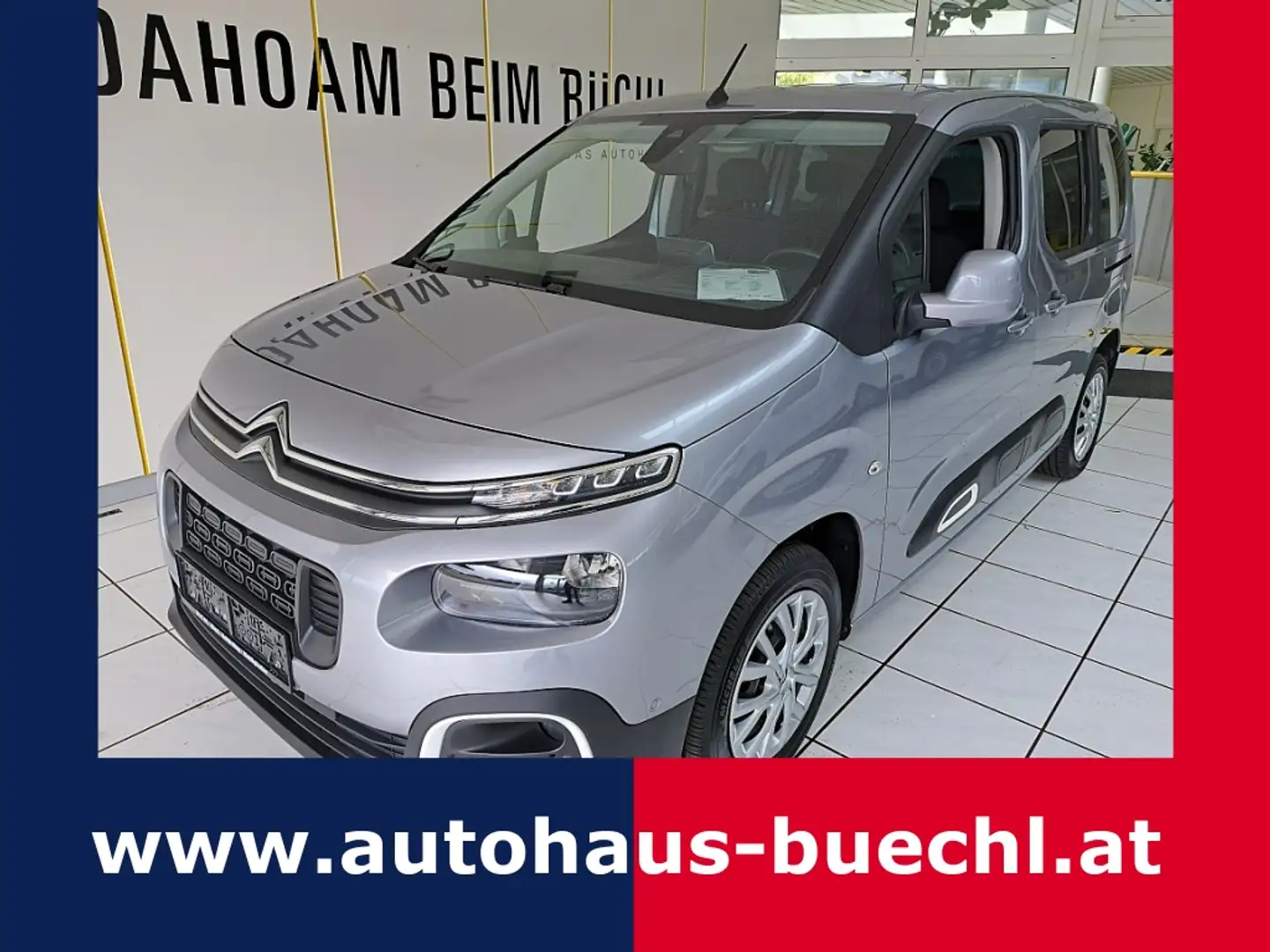 Citroen Berlingo BlueHDI 130 EAT8 Aut. Grijs - 1