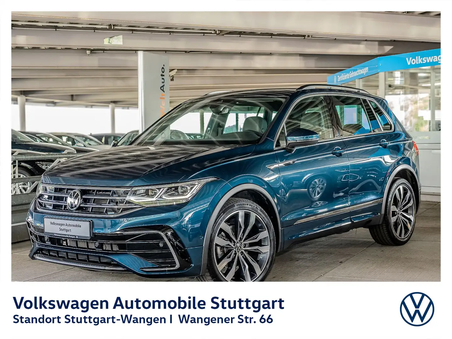 Volkswagen Tiguan R-Line 2.0 TDI DSG Navi ACC Kamera LED Blau - 1