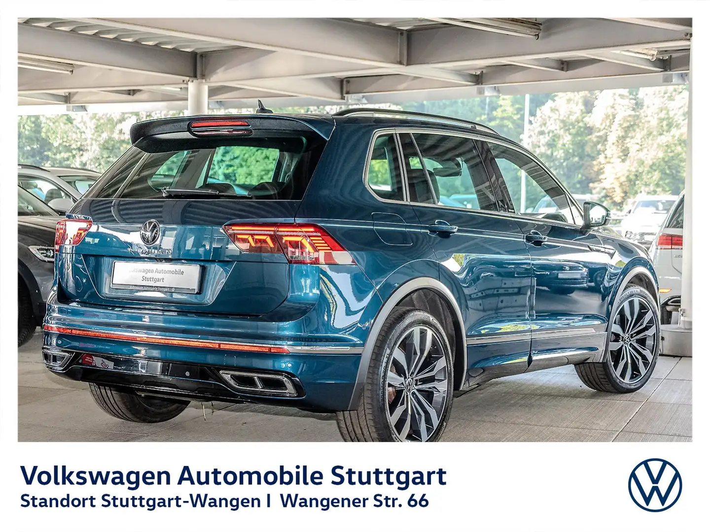 Volkswagen Tiguan R-Line 2.0 TDI DSG Navi ACC Kamera LED Blau - 2