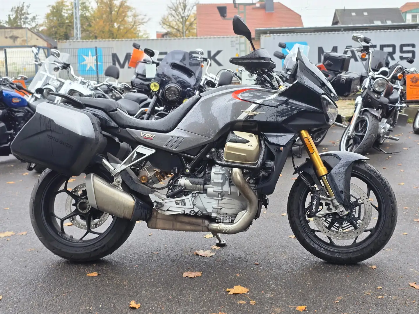 Moto Guzzi V 100 V 100 Mandello S Grau - 2