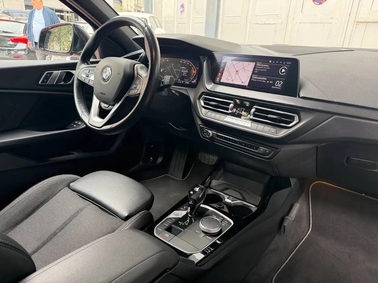 BMW 118 GARANTIE EURO 6D !! BOITE AUTO SPORTLINE VOLANT CHAUFFANT GRAND ECRAN APPLE CARPLAY CAMERA, миниатюра 10