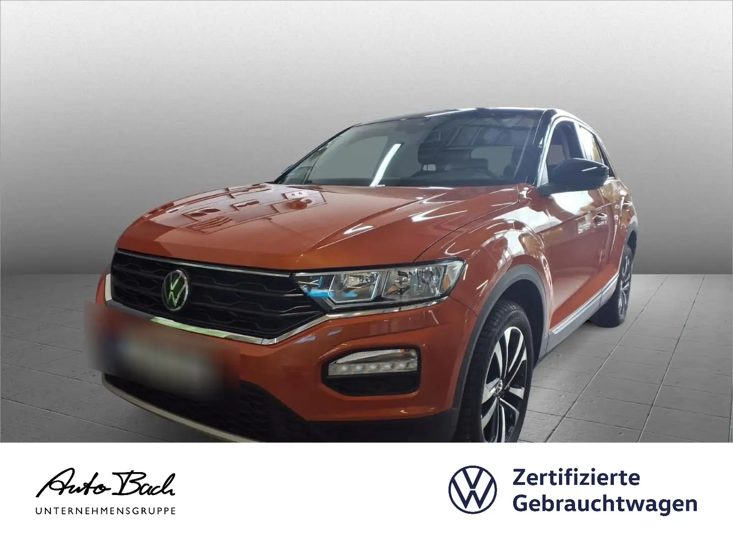 Volkswagen T-Roc T-ROC 1.5 TSI United, Navi, AHK, App-Connect, Kl Naranja - 1