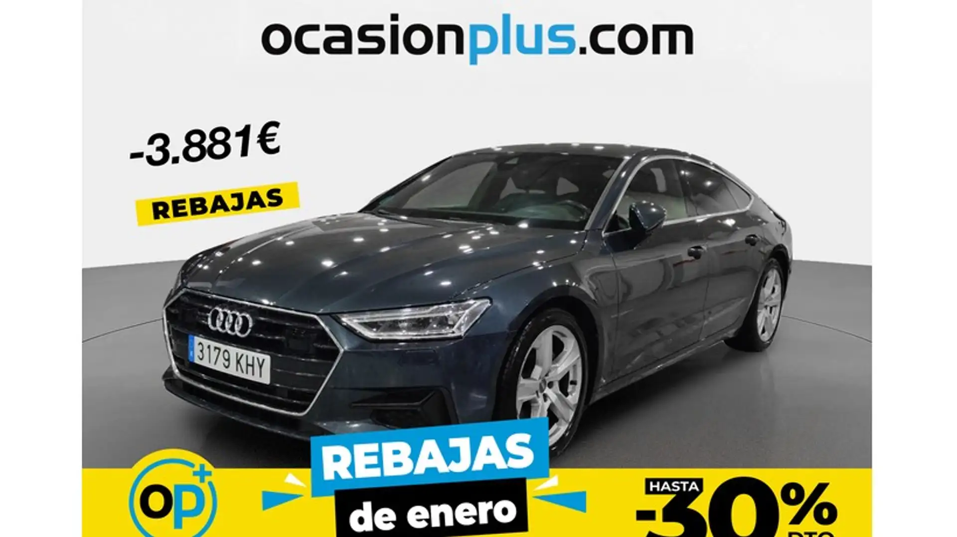 Audi A7 Sportback 50 TDI quattro tiptronic 210kW Bleu - 1