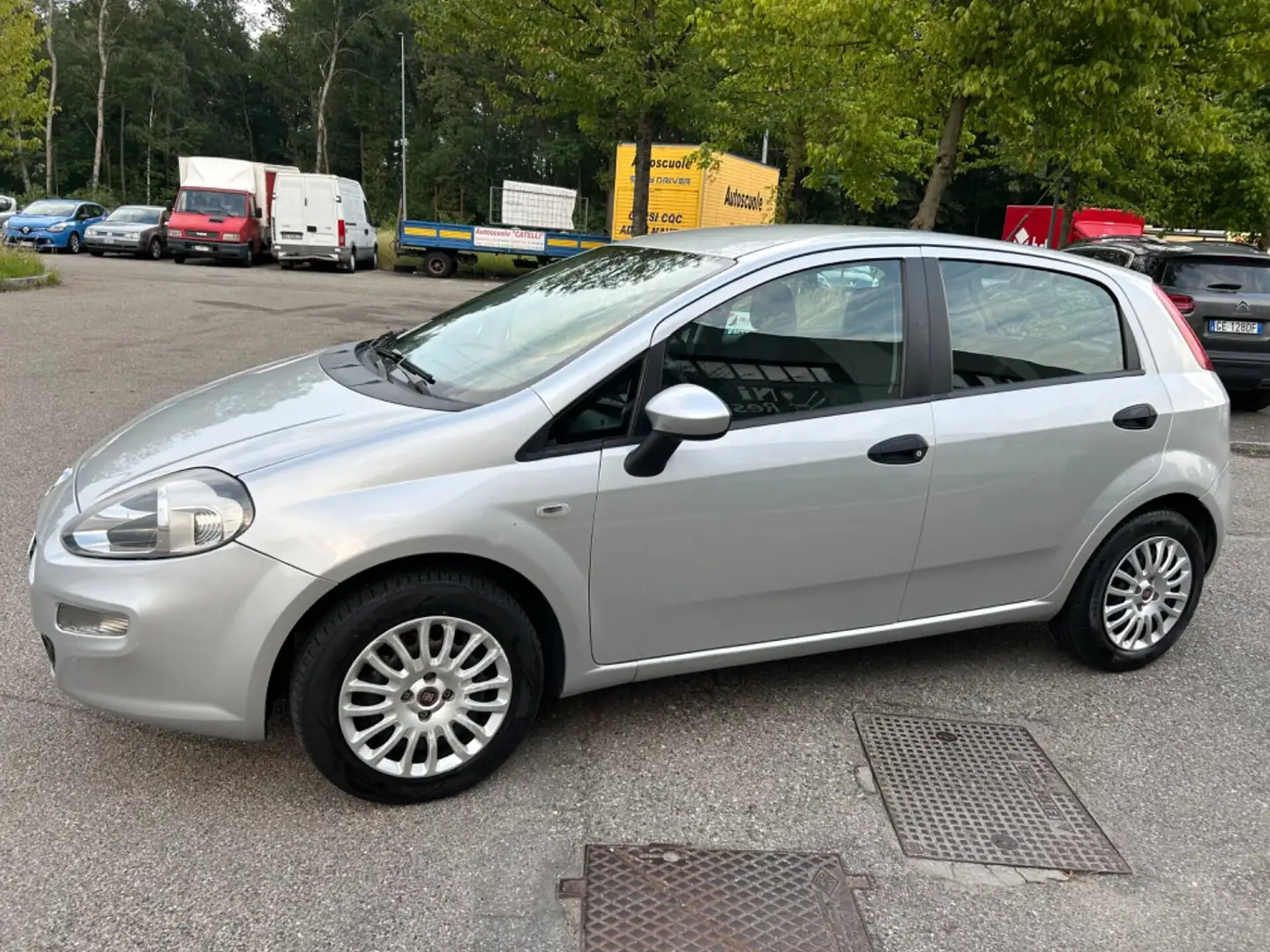 Fiat Punto Evo Punto Evo 1.4 M.Air 16V 5 porte S&S *Neo patentati Grigio - 2