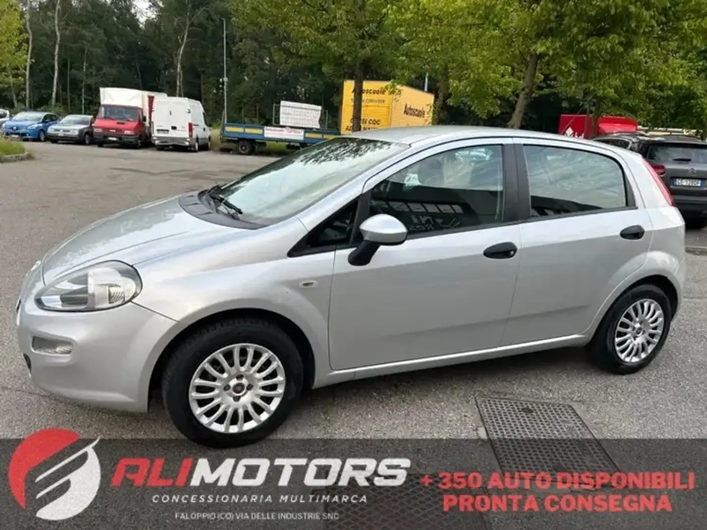 Fiat Punto Evo Punto Evo 1.4 M.Air 16V 5 porte S&S *Neo patentati Grigio - 1