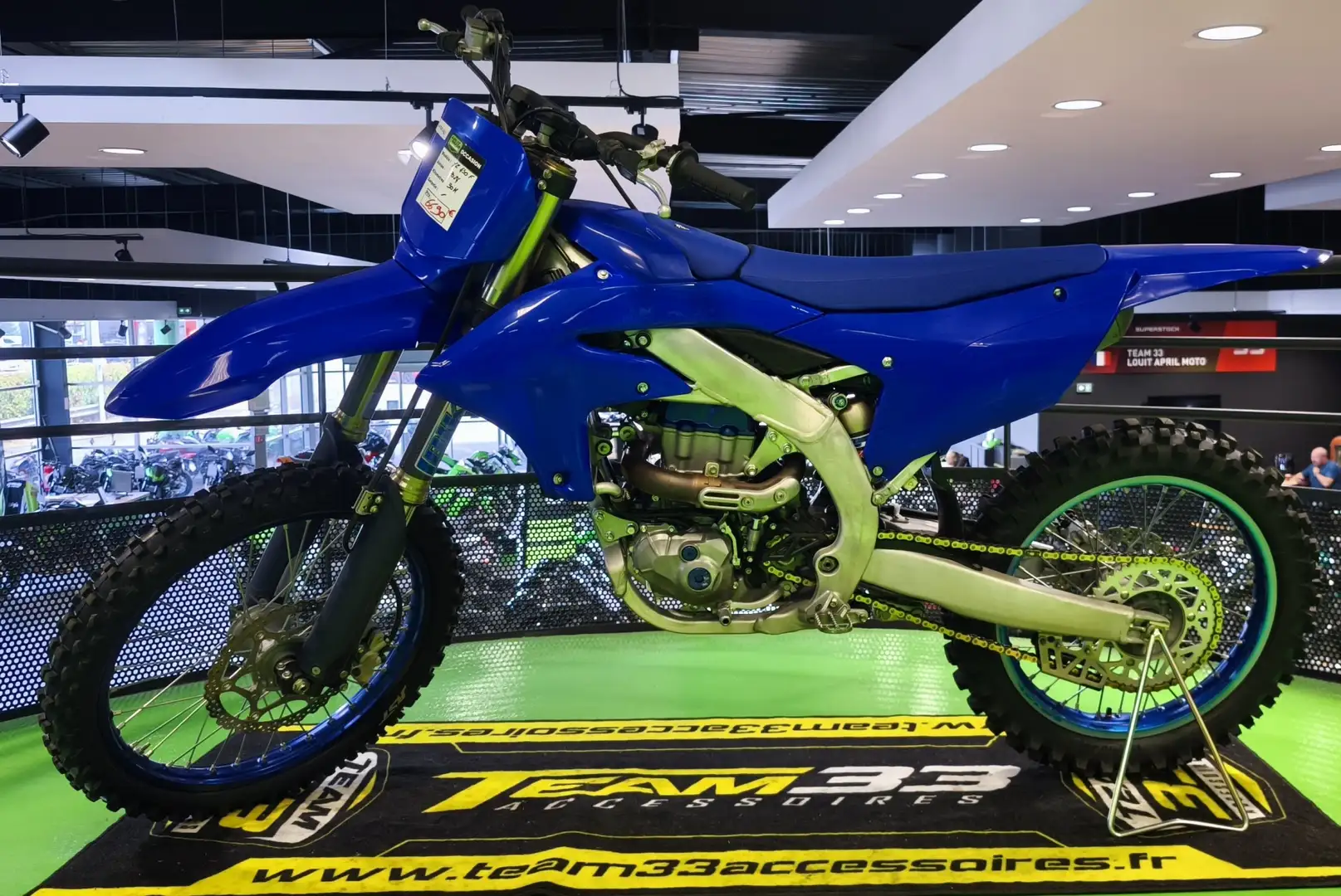 Yamaha YZ 450 Bleu - 2