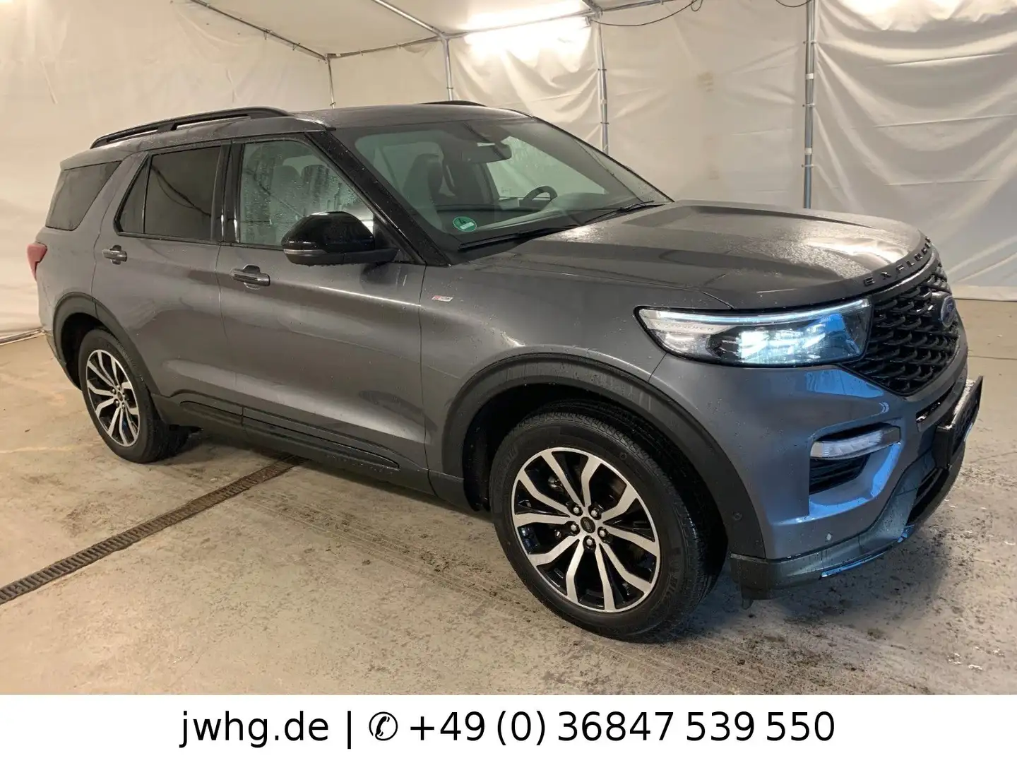 Ford Explorer ST-Line Hybrid 4x4 Pano 360° unfallfrei Grau - 2