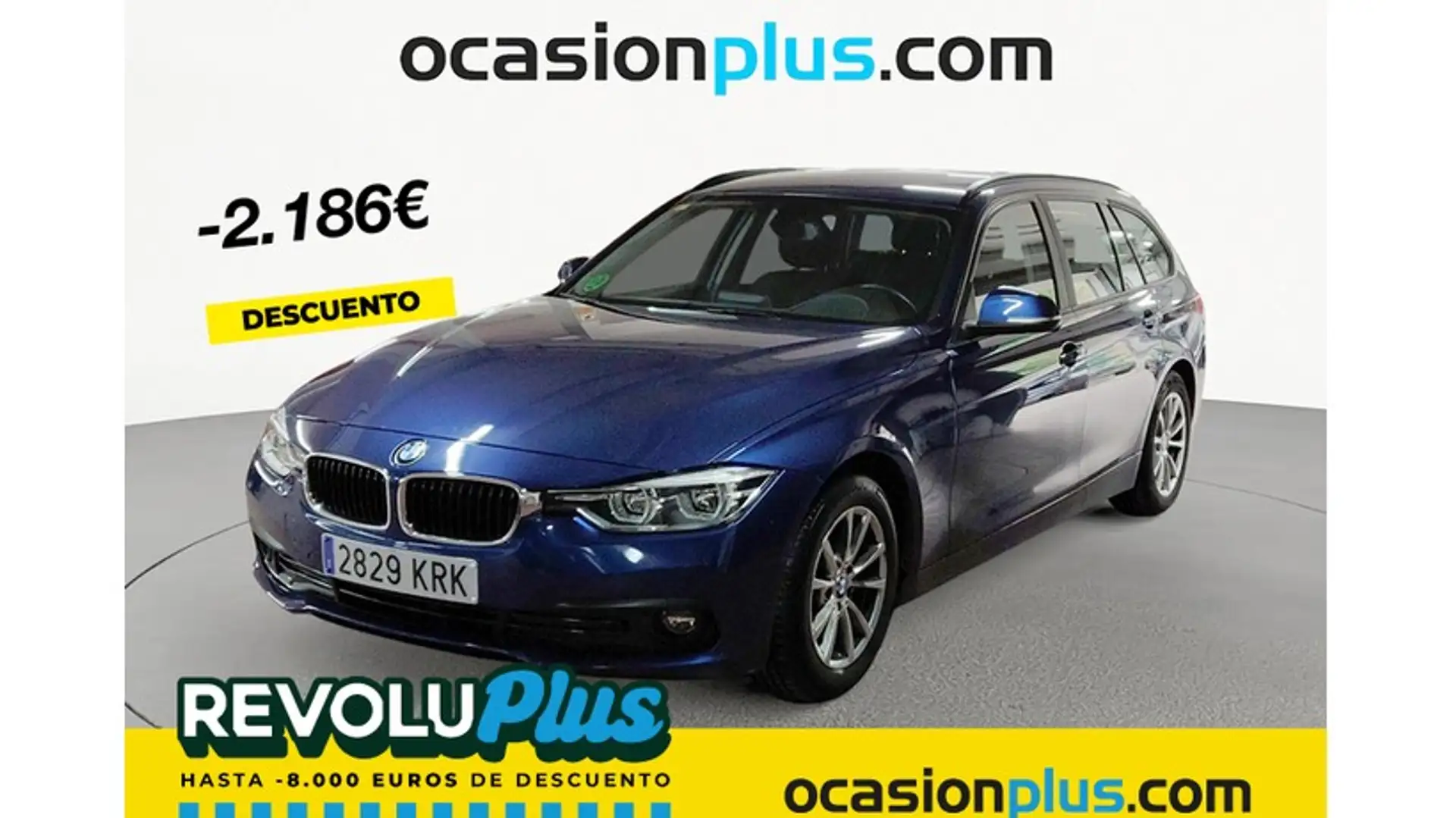 BMW 320 320dA Touring EfficientDynamics Azul - 1