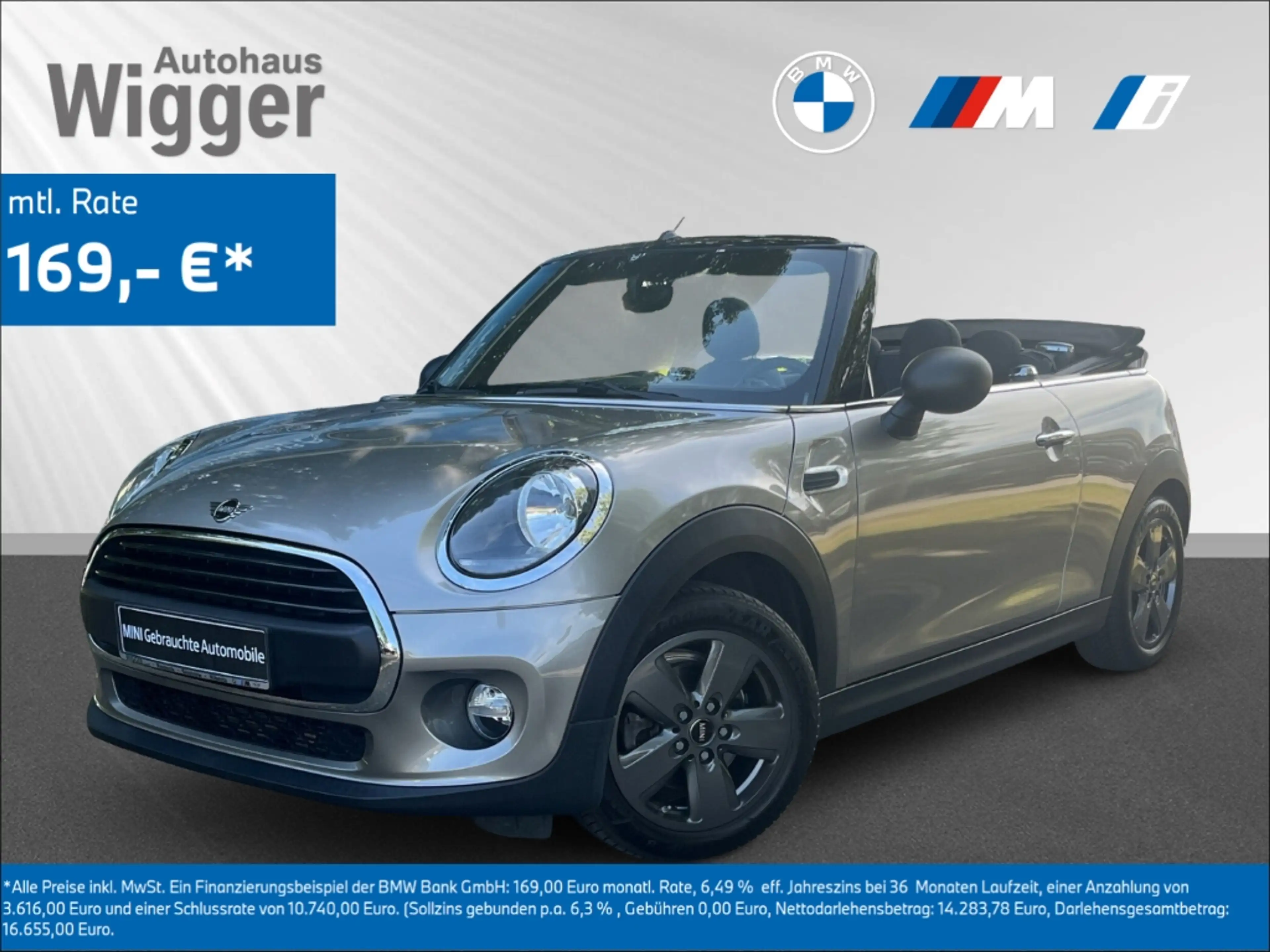 MINI One Cabrio /Sitzheizung/PDC/Klima/el. Verdeck
