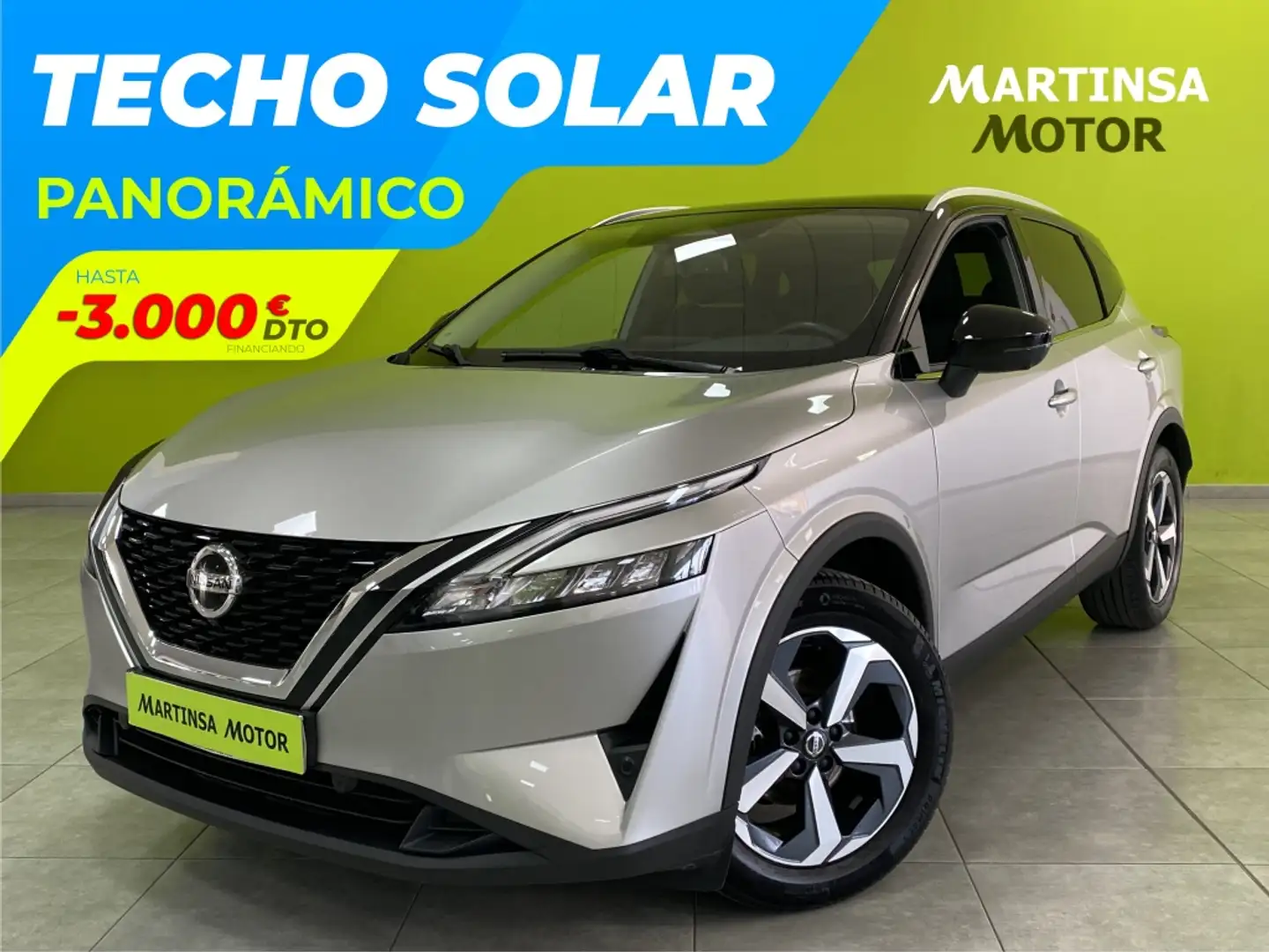 Nissan Qashqai 1.3 DIG-T mHEV 12V N-Connecta 4x2 103kW Gris - 1